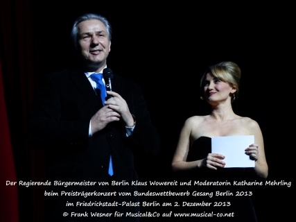 Klaus Wowereit und Katharine Mehrling