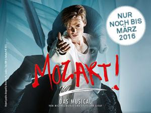 Mozart 2016 Wien - nur bis 20160320 Raimund Theater Wien - nur noch bis März 2016