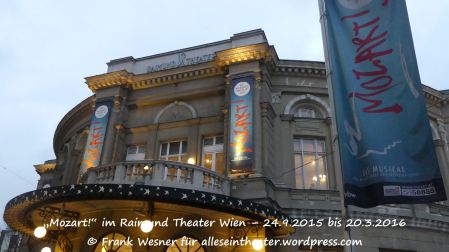 „Mozart!“ im Raimund Theater Wien – 24.09.2015 bis 20.3.2016 © Frank Wesner