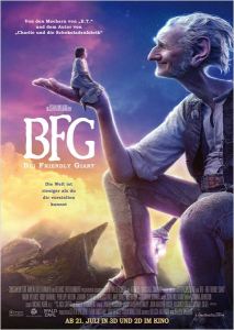 BFG - Big Friendly Giant 20160721 Kino - Plakat