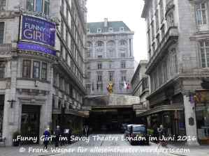 „Funny Girl“ im Savoy Theatre London im Juni 2016