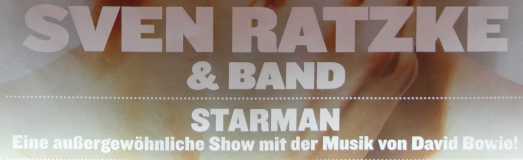 Sven Ratzke & Band - STARMAN 2016 im Tipi Berlin