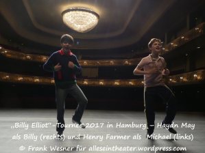 „Billy Elliot“-Tournee 2017 © Frank Wesner