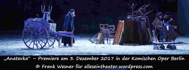 Anatevka – Premiere am 3. Dezember 2017 in der Komischen Oper Berlin © Frank Wesner - mit Max Hopp