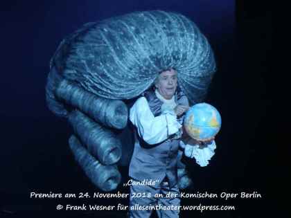 „Candide“ – Premiere am 24. November 2018 an der Komischen Oper Berlin © Frank Wesner