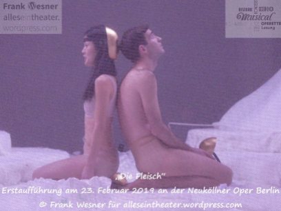 „Die Fleisch“ – Erstaufführung am 23. Februar 2019 an der Neuköllner Oper Berlin © Frank Wesner