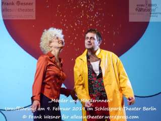 „Mörder und Mörderinnen“ – Uraufführung am 9. Februar 2019 im Schlosspark Theater Berlin © Frank Wesner