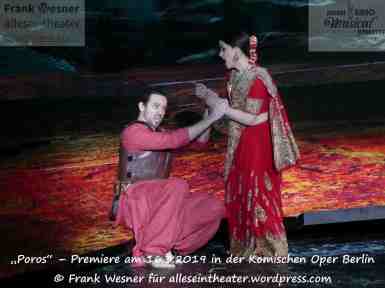„Poros“ – Premiere am 16. März 2019 in der Komischen Oper Berlin © Frank Wesner