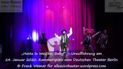 „Hasta la Westler, Baby!“ - Uraufführung am 24. Januar 2020, Kammerspiele vom Deutschen Theater Berlin © Frank Wesner